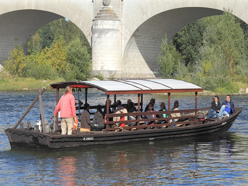 Balade en bateau sur la Loire