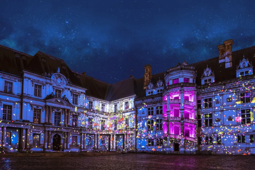 Son et lumière au château royal de Blois