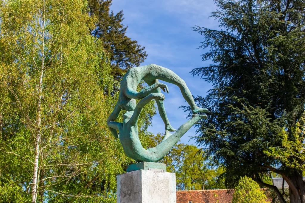 Statue au Château de Conon