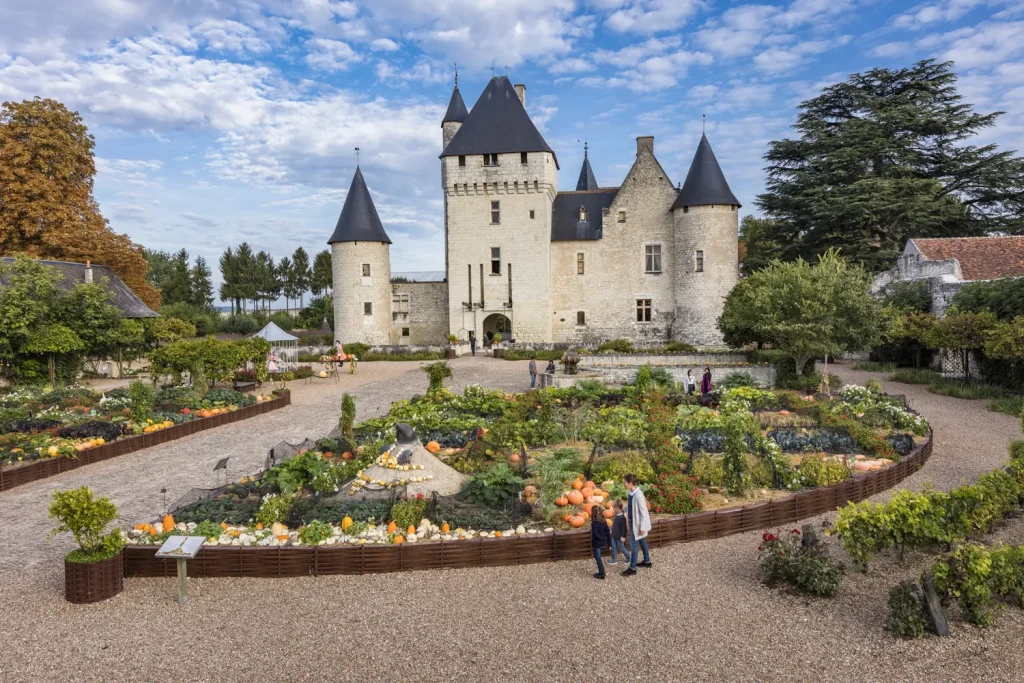 Le château du Rivau et ses jardins : cucurbitacées