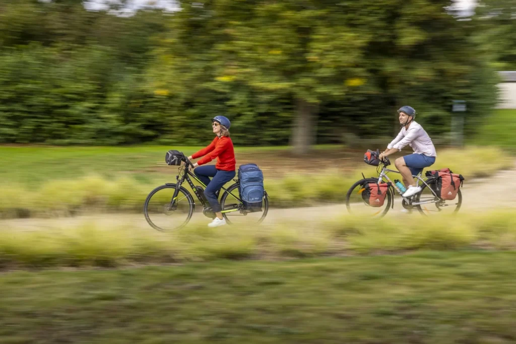 Vélos sur Saint-Jacques à vélo