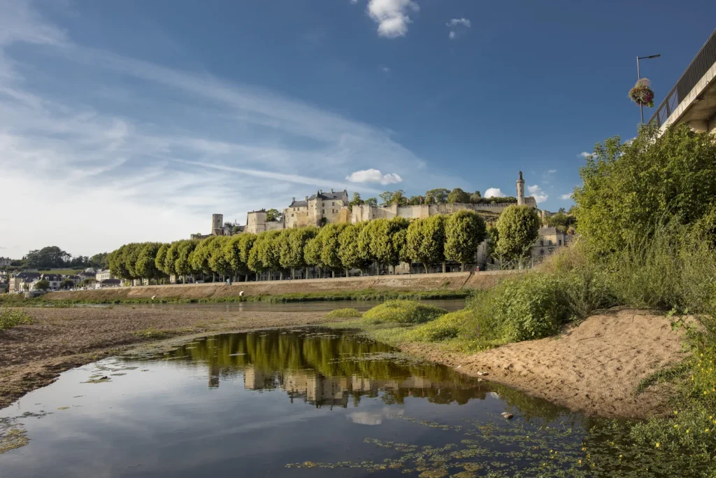 La forteresse royale de Chinon et la Vienne