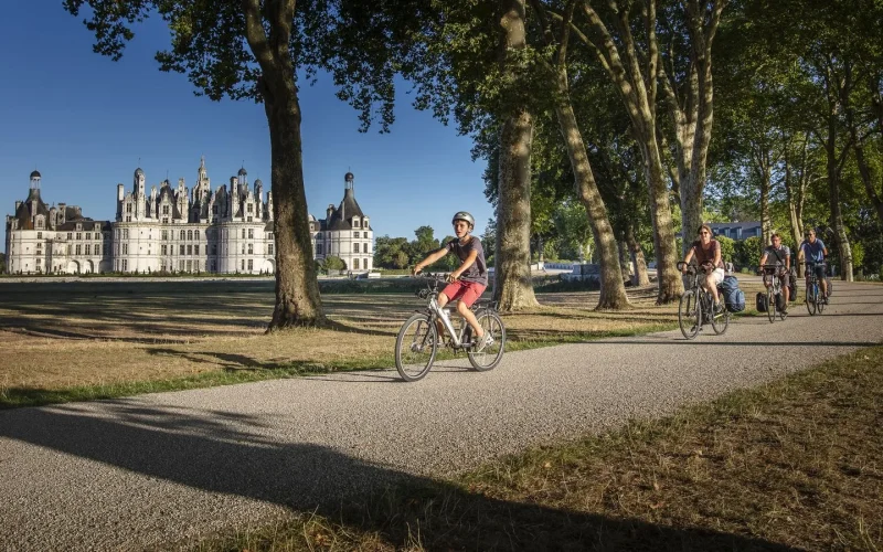 A vélo à Chambord