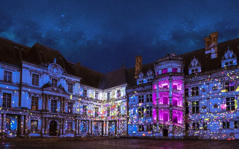 Son et lumière château royal de Blois